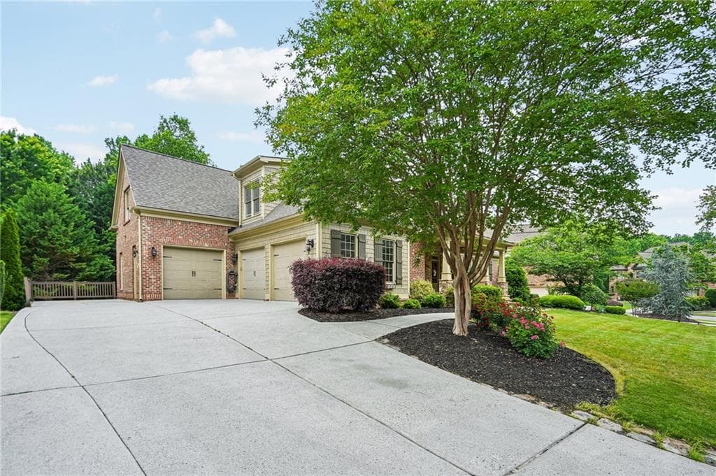 6 bedroom, 6 bathroom, 7,106 sq ft single family residence for sale at 2919 Hidden Falls Drive, Buford, GA 30519