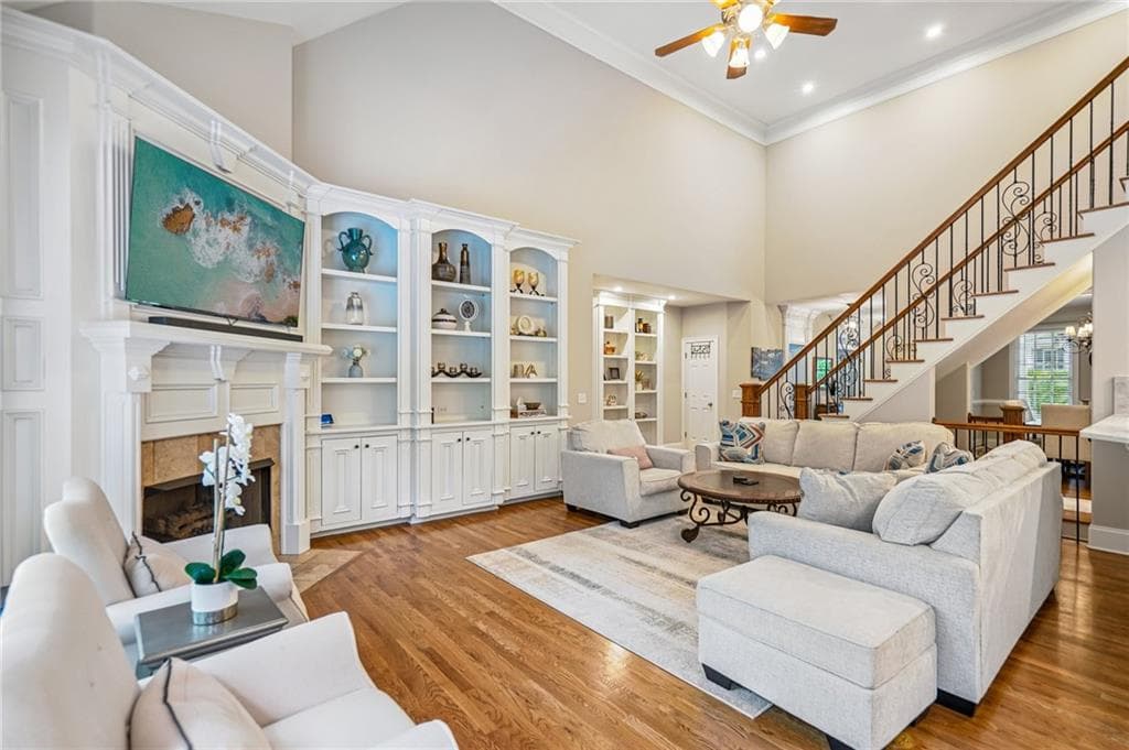 6 bedroom, 6 bathroom, 7,106 sq ft single family residence for sale at 2919 Hidden Falls Drive, Buford, GA 30519 — photo 6