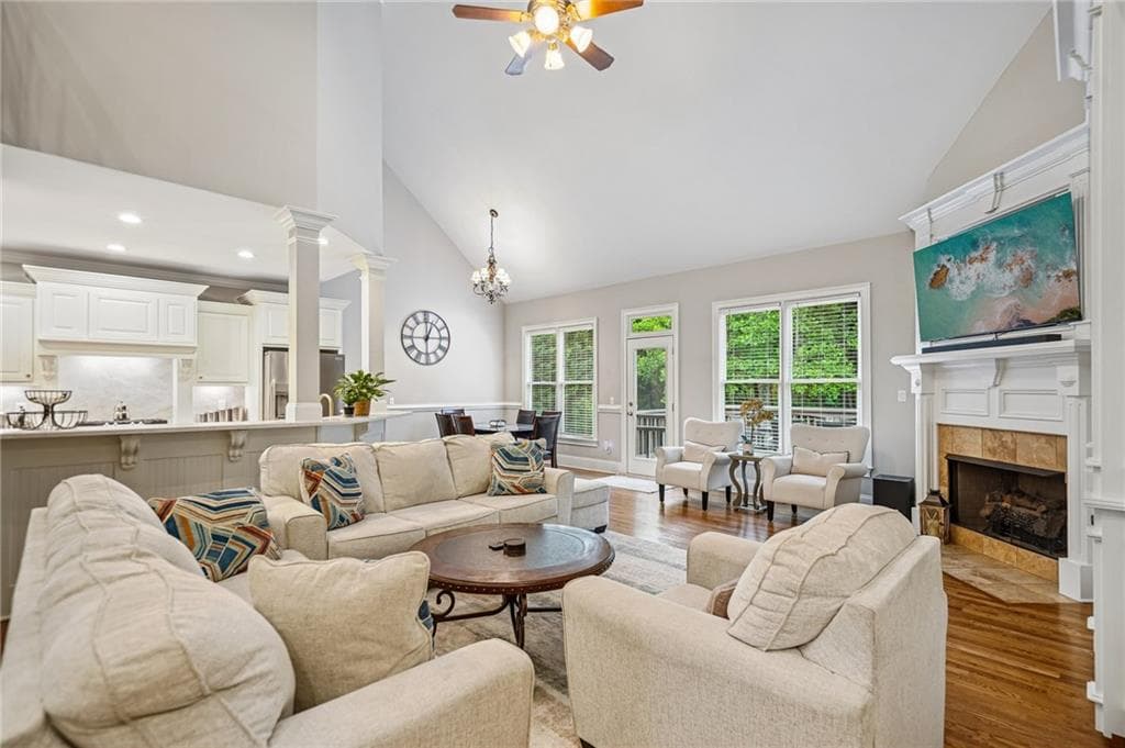 6 bedroom, 6 bathroom, 7,106 sq ft single family residence for sale at 2919 Hidden Falls Drive, Buford, GA 30519 — photo 7