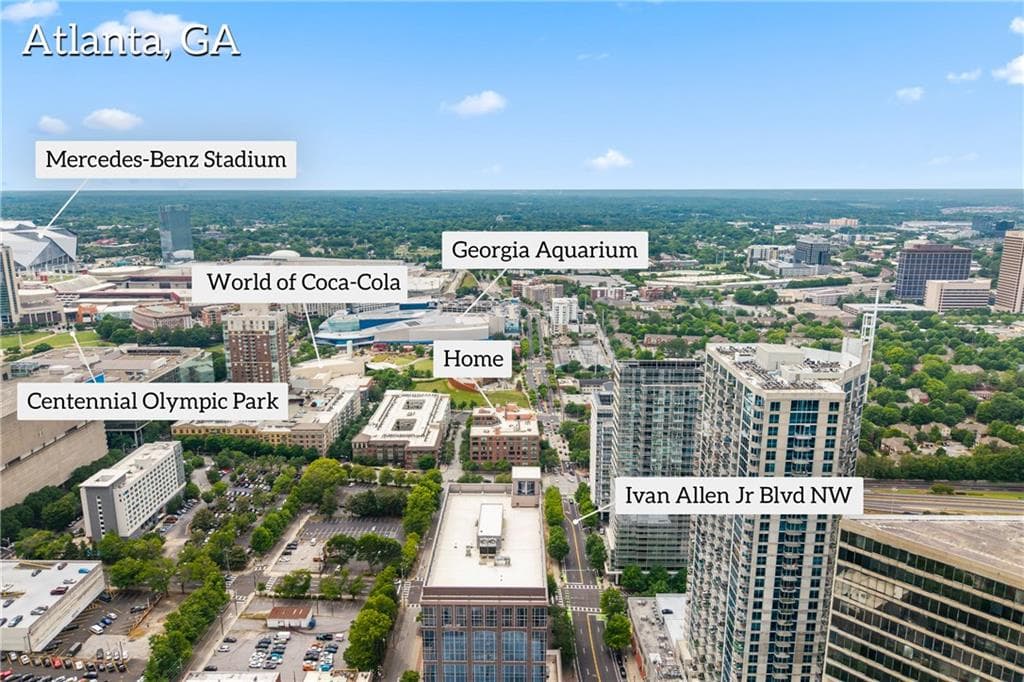 1 bedroom, 1 bathroom, 1,052 sq ft condominium for sale at 115 W Peachtree Place 707, Atlanta, GA 30313 — photo 9