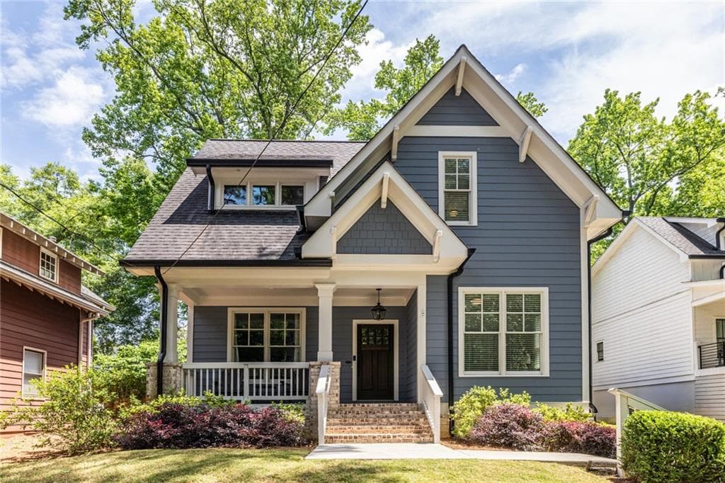 5 bedroom, 4 bathroom, 3,080 sq ft single family residence sold at 161 Ridgeland Avenue, Decatur, GA 30030