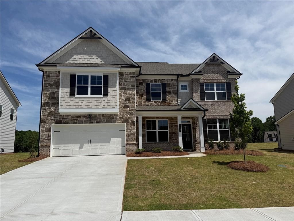 4 bedroom, 3 bathroom, 3,020 sq ft single family residence for sale at 356 Scarlett Rose Way, Hoschton, GA 30548