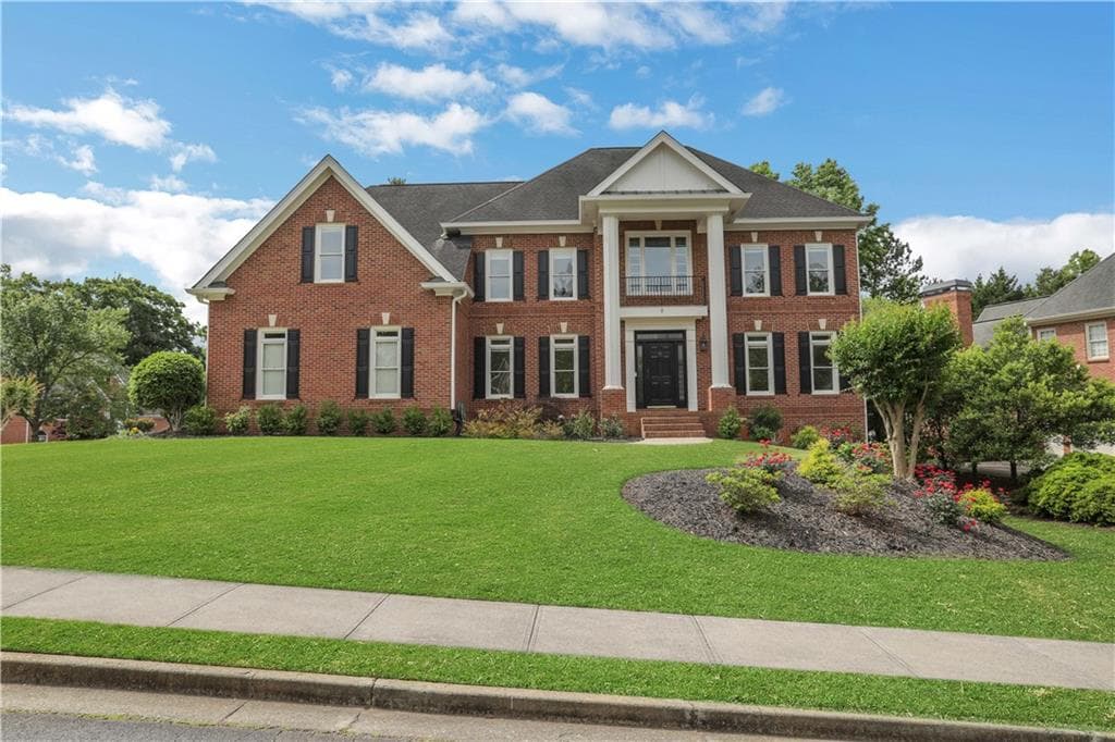 6 bedroom, 5 bathroom, 6,200 sq ft single family residence sold at 455 Majestic Cove, Milton, GA 30004