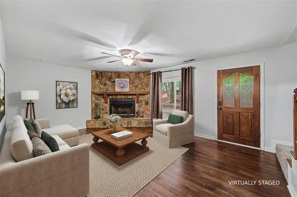 4 bedroom, 2 bathroom, 1,588 sq ft single family residence for sale at 251 Paces Lakes Drive, Dallas, GA 30157 — photo 8