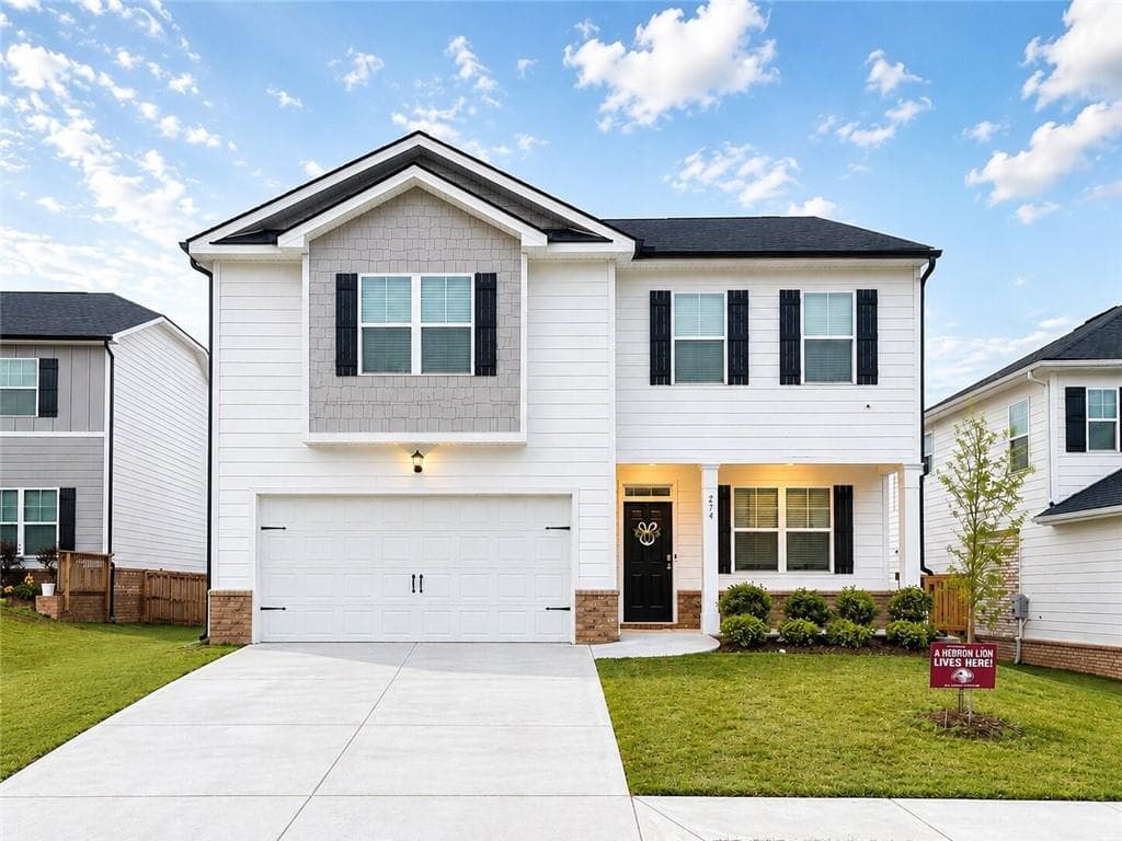 4 bedroom, 3 bathroom, 2,186 sq ft single family residence for rent at 274 Canyon Ferry Way, Hoschton, GA 30548 for $2,150 a month — photo 1 of 10