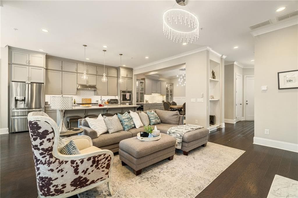 4 bedroom, 4 bathroom, 3,900 sq ft home for sale at 555 Verismo Way, Alpharetta, GA