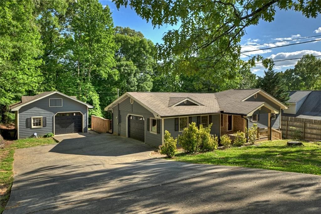 5 bedroom, 3 bathroom, 2,288 sq ft single family residence under contract at 317 Hideaway Place, Morganton, GA 30560