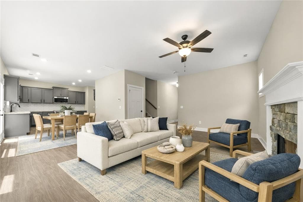 3 bedroom, 3 bathroom, 1,740 sq ft single family residence under contract at 500 BENSON MEADOWS Drive, Dallas, GA 30157 — photo 10