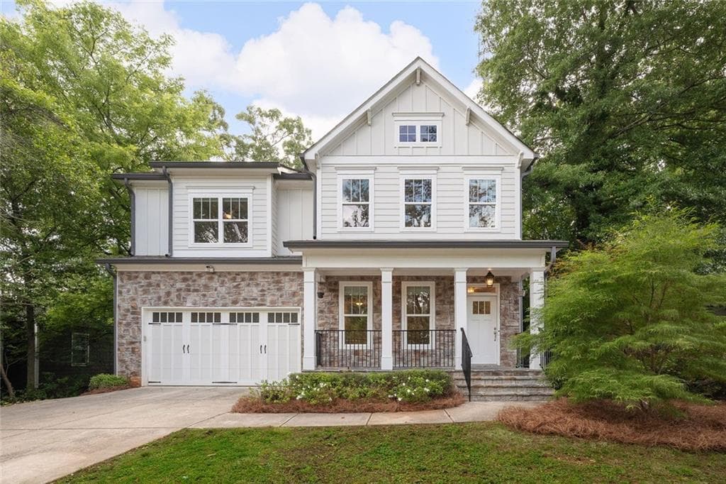 5 bedroom, 5 bathroom, 4,242 sq ft single family residence sold at 1067 Vista Trail, Atlanta, GA 30324
