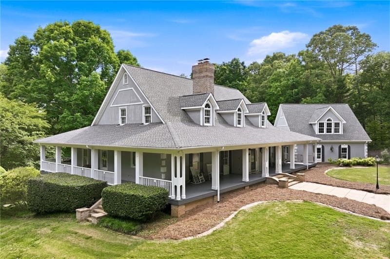 4 bedroom, 5 bathroom, 7,821 sq ft single family residence for sale at 4264 Joe Chandler Road, Gillsville, GA 30543