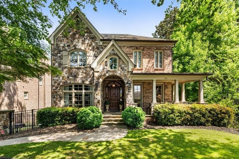 4 bedroom, 6 bathroom, 5,670 sq ft single family residence sold at 921 Ponce De Leon Place, Atlanta, GA 30306