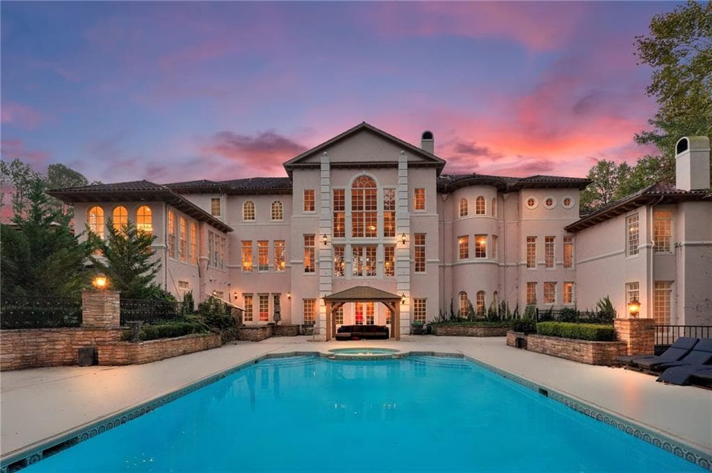 11 bedroom, 11 bathroom, 22,000 sq ft single family residence for sale at 15380 Tullgean Drive, Milton, GA 30004