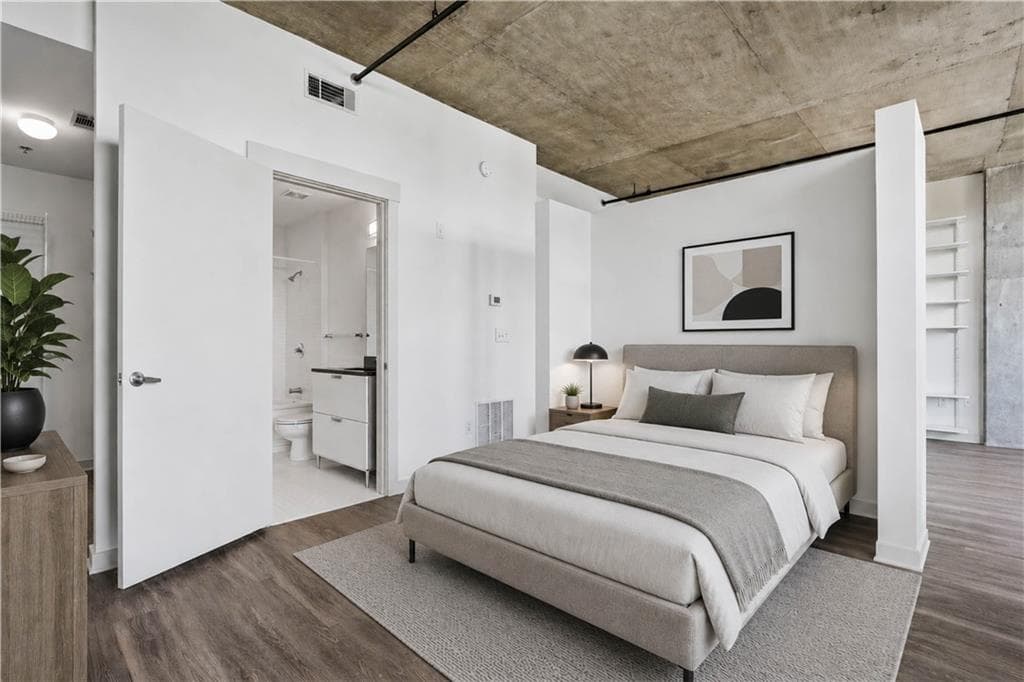 1 bedroom, 1 bathroom, 677 sq ft condominium for sale at 245 N HIGHLAND Avenue 402, Atlanta, GA 30307 — photo 8