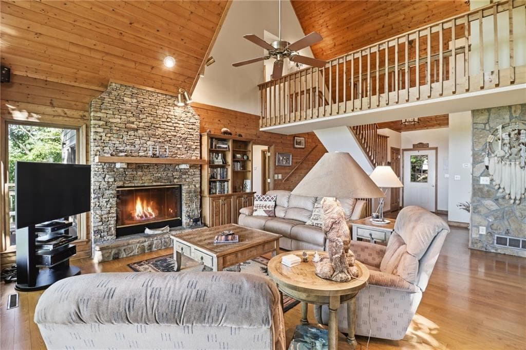 3 bedroom, 4 bathroom, 3,720 sq ft single family residence for sale at 1115 Wild Turkey Bluff, Big Canoe, GA 30143 — photo 7