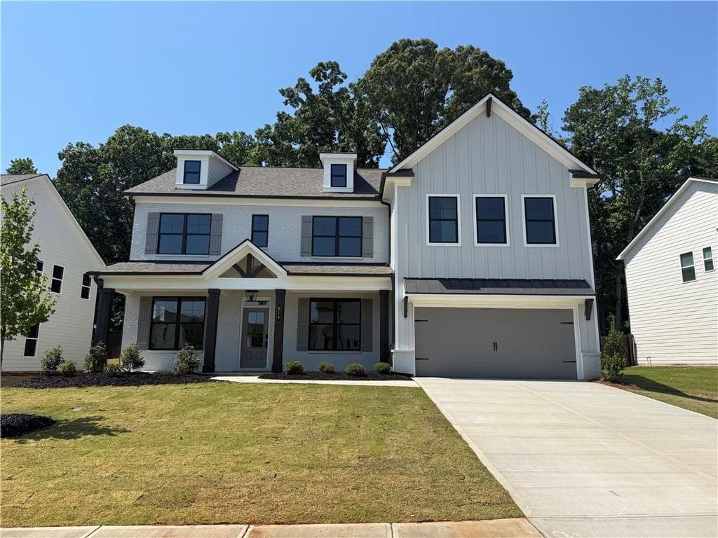 5 bedroom, 4 bathroom, 3,393 sq ft single family residence sold at 518 Winding Rose Drive, Hoschton, GA 30548