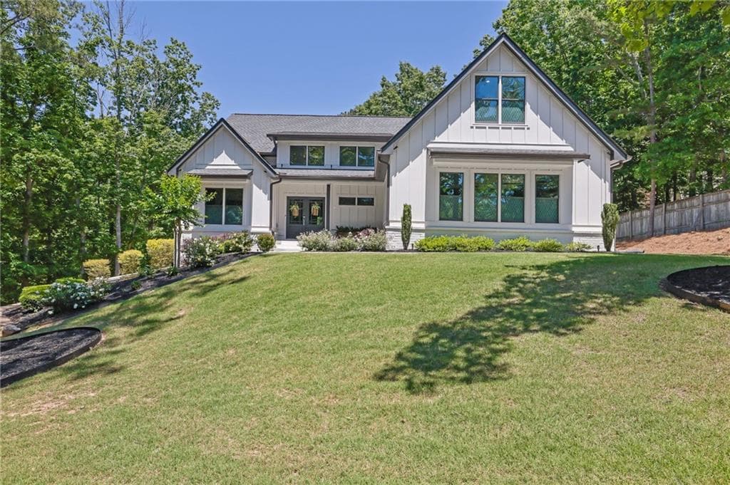 5 bedroom, 4 bathroom, 4,261 sq ft single family residence sold at 821 Mile Branch Road, Canton, GA 30114