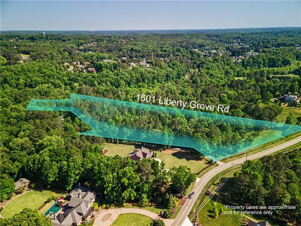 unimproved land for sale at 1501 Liberty Grove Road, Alpharetta, GA 30004 — photo 2