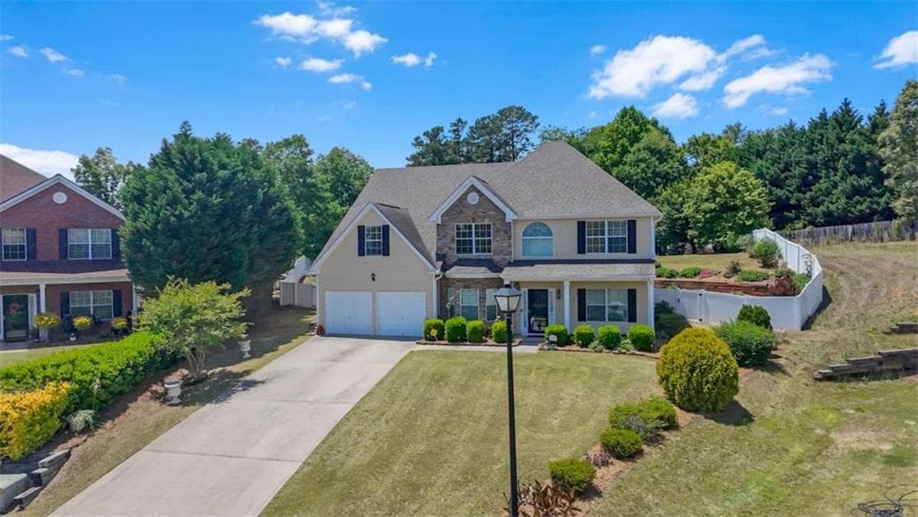 5 bedroom, 3 bathroom, 3,547 sq ft single family residence for sale at 2393 Watson Fain Trail, Loganville, GA 30052 — photo 2