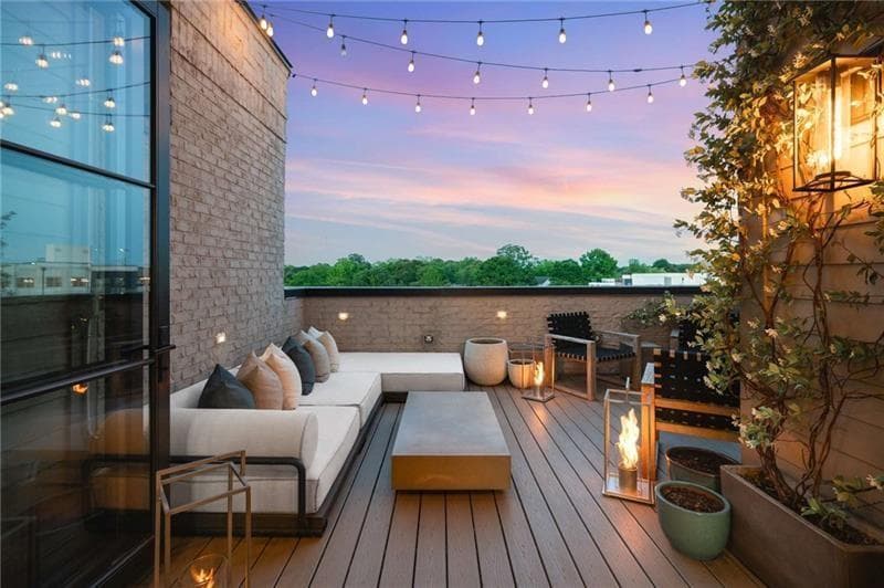 3 bedroom, 5 bathroom, 2,561 sq ft townhouse for rent at 661 Auburn Avenue 16, Atlanta, GA 30312 for $7,500 a month — photo 1 of 48