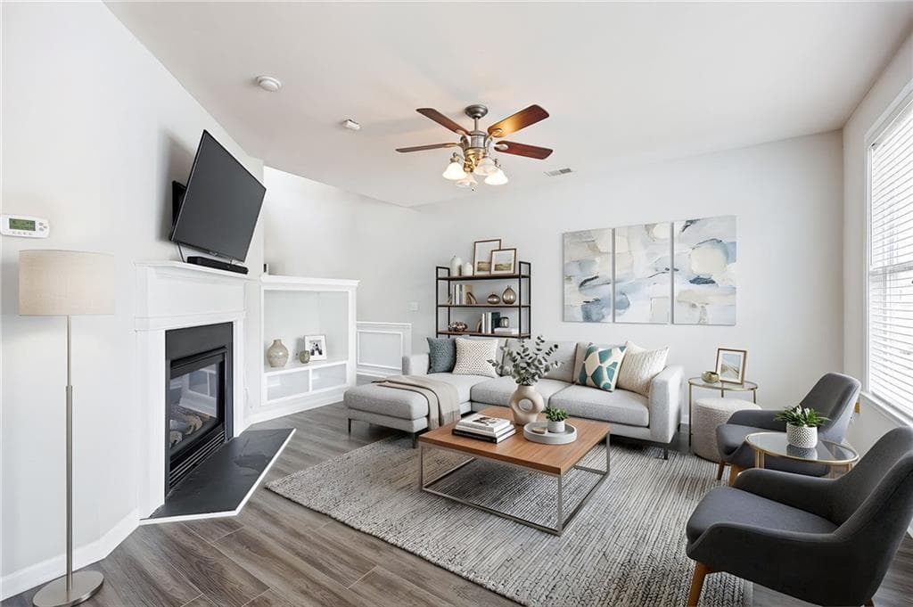 2 bedroom, 3 bathroom, 1,622 sq ft townhouse for sale at 124 Flatwood Trail, Marietta, GA 30066 — photo 8