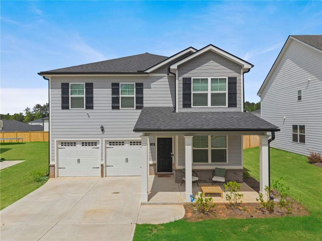 4 bedroom, 3 bathroom, 2,202 sq ft single family residence for sale at 249 Friendship Oak Way, Hampton, GA 30228 — photo 1 of 35