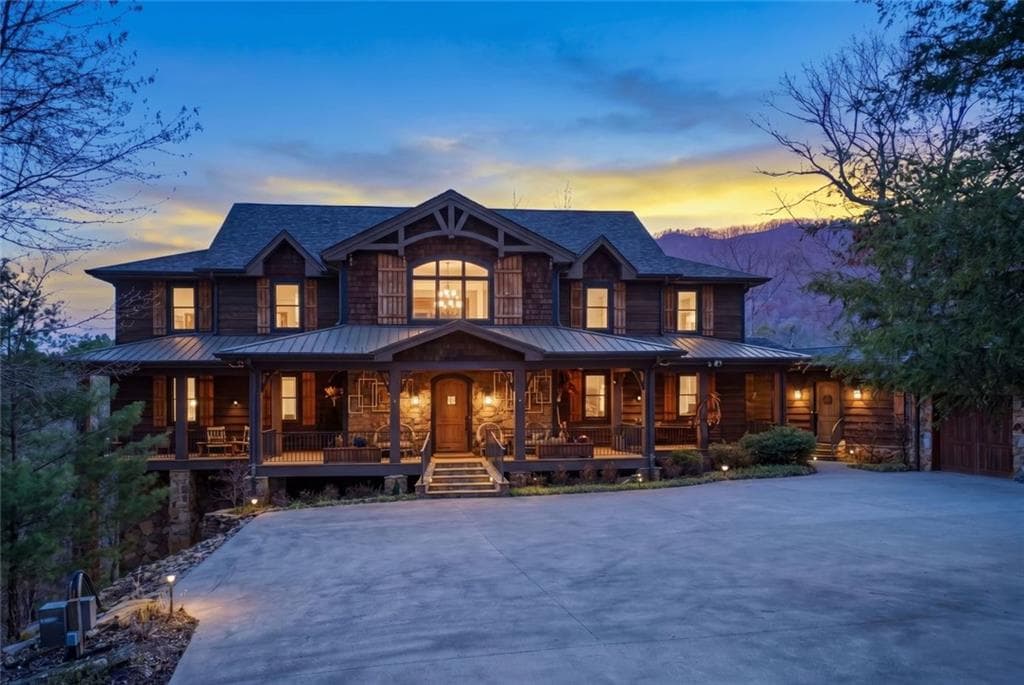 5 bedroom, 5 bathroom, 7,951 sq ft single family residence for sale at 124 Wilderness Way, Ellijay, GA 30536 — photo 2
