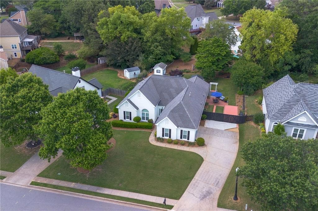 3 bedroom, 2 bathroom, 2,386 sq ft single family residence for sale at 4045 Cherry Ridge Walk, Suwanee, GA 30024