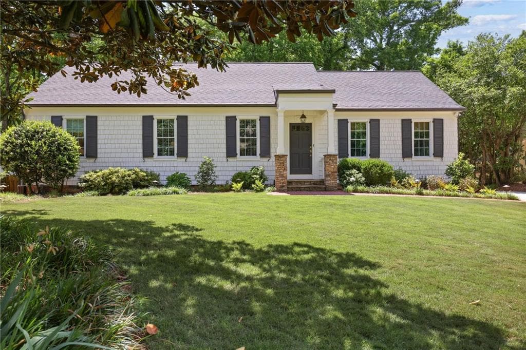 4 bedroom, 3 bathroom, 2,926 sq ft single family residence sold at 1026 Northcliffe Drive, Atlanta, GA 30318