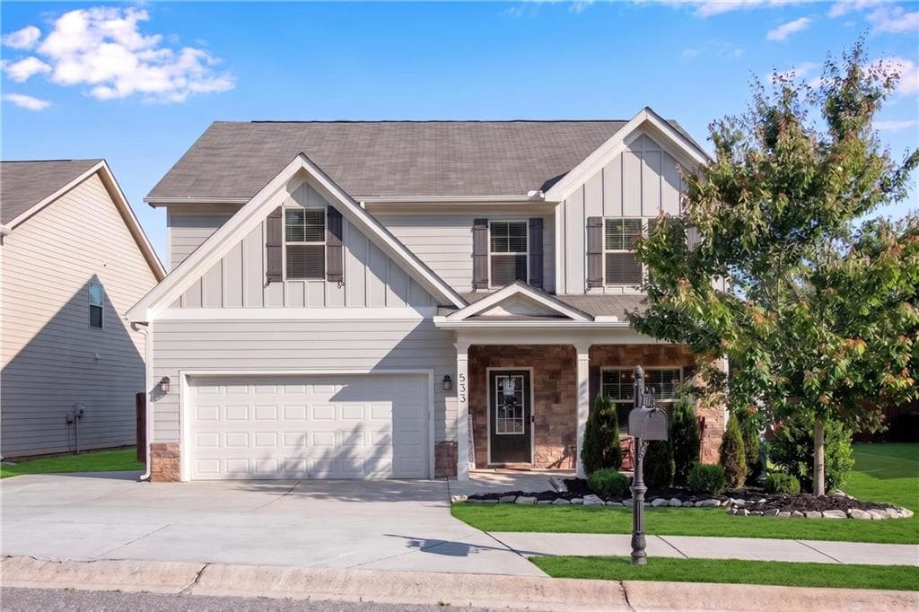 4 bedroom, 3 bathroom, 2,314 sq ft home for sale at 533 Evergreen Way, Jefferson, GA