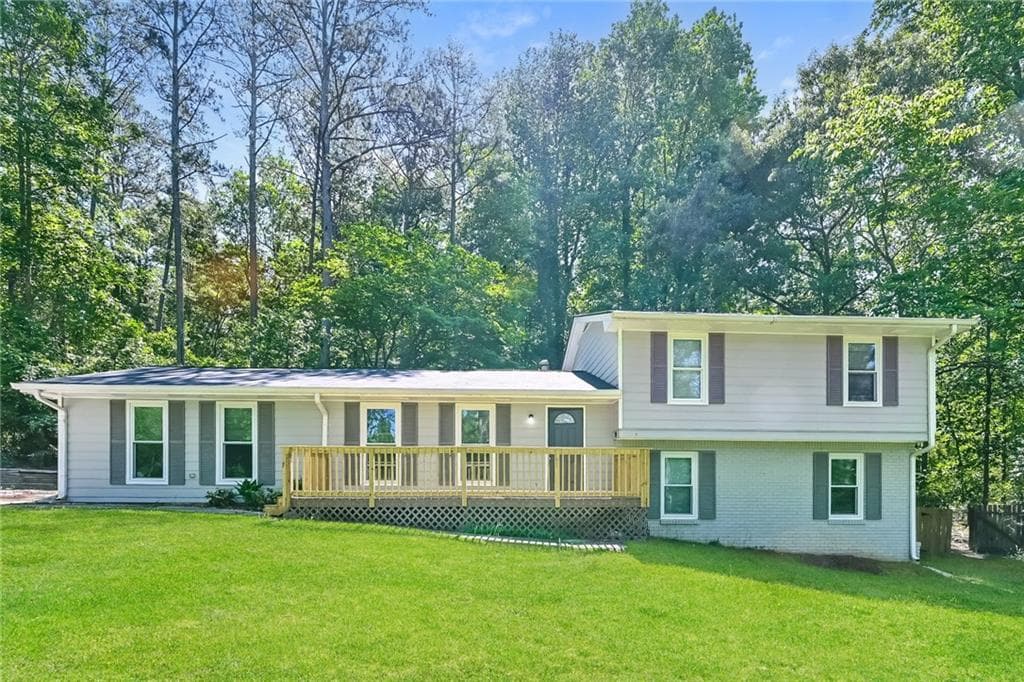 4 bedroom, 2 bathroom, 1,304 sq ft single family residence sold at 2545 King George Court, Conyers, GA 30012
