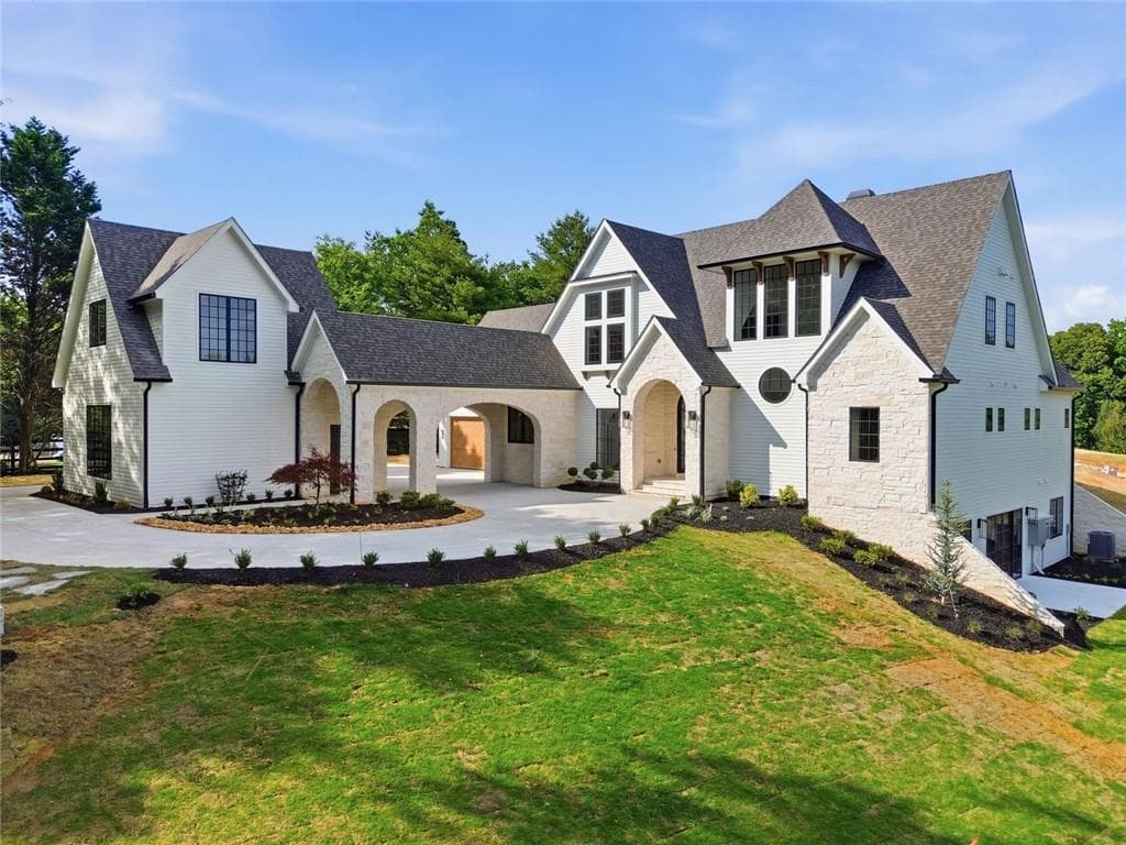7 bedroom, 7 bathroom, 7,817 sq ft single family residence for sale at 494 Johnson Brady Road, Canton, GA 30115