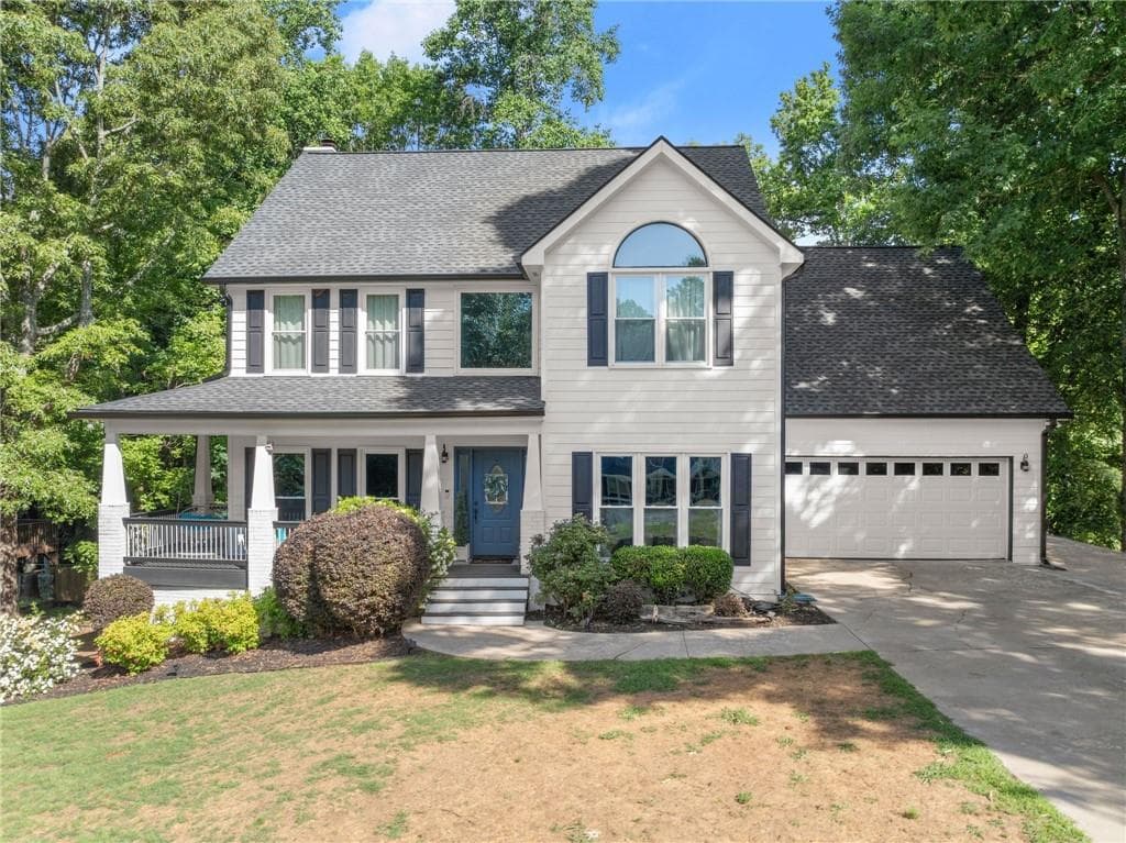 5 bedroom, 4 bathroom, 3,839 sq ft single family residence sold at 6220 Germantown Drive, Flowery Branch, GA 30542