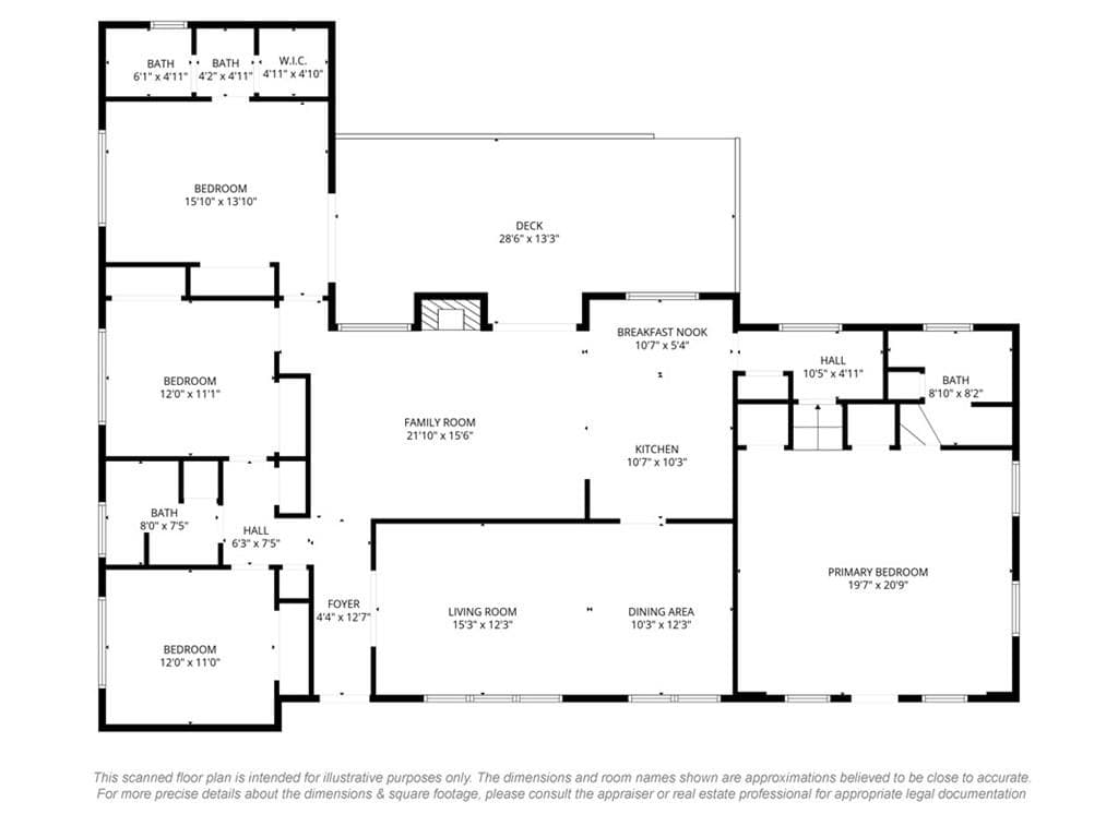 4 bedroom, 3 bathroom, 2,142 sq ft single family residence for sale at 2801 SE Sagamore Hill Drive, Marietta, GA 30067 — photo 6