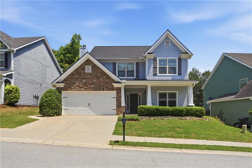 3 bedroom, 3 bathroom, 2,244 sq ft single family residence under contract at 9518 Rushmore Circle, Braselton, GA 30517