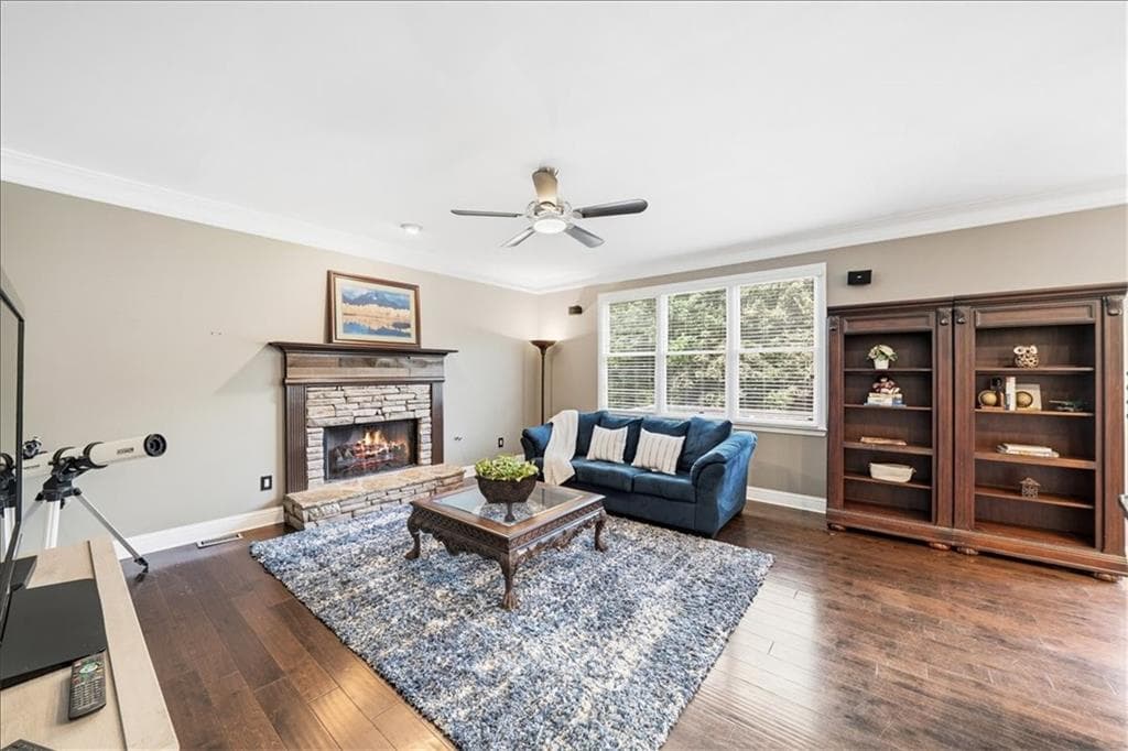 4 bedroom, 4 bathroom, 3,604 sq ft single family residence for sale at 6415 E Hills Court, Cumming, GA 30041 — photo 8