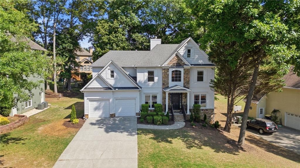 5 bedroom, 3 bathroom, 3,909 sq ft single family residence under contract at 8470 River Walk Landing, Johns Creek, GA 30024