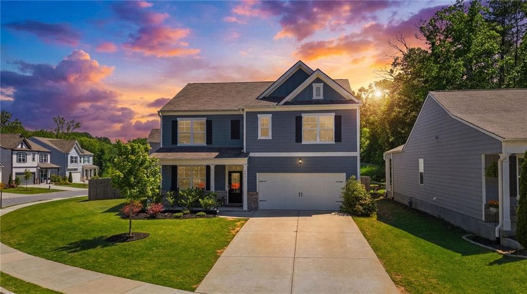 5 bedroom, 3 bathroom, 2,872 sq ft single family residence for sale at 241 Quail Pass, Dawsonville, GA 30534 — photo 1 of 52