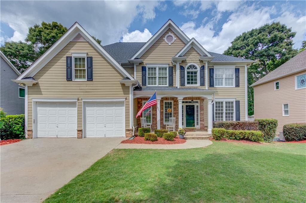6 bedroom, 4 bathroom, 4,128 sq ft single family residence under contract at 5111 Cabot Creek Drive, Buford, GA 30518