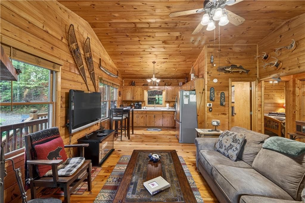 2 bedroom, 1 bathroom, 672 sq ft single family residence for sale at 203 Mountain View Drive, Cherry Log, GA 30522 — photo 5