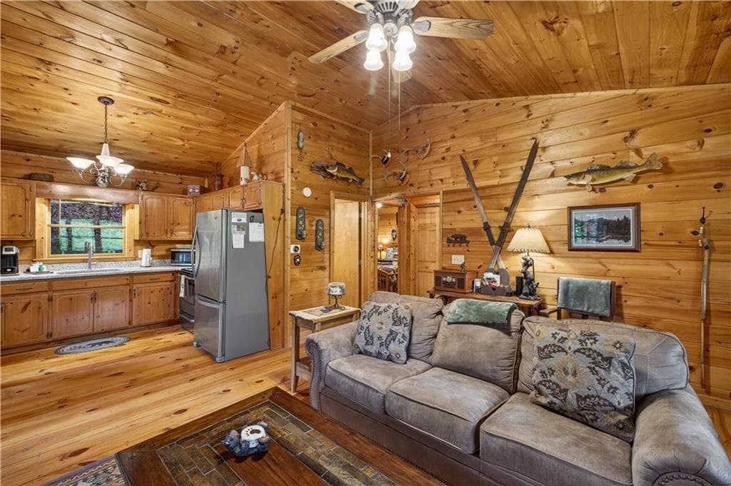 2 bedroom, 1 bathroom, 672 sq ft single family residence for sale at 203 Mountain View Drive, Cherry Log, GA 30522 — photo 6