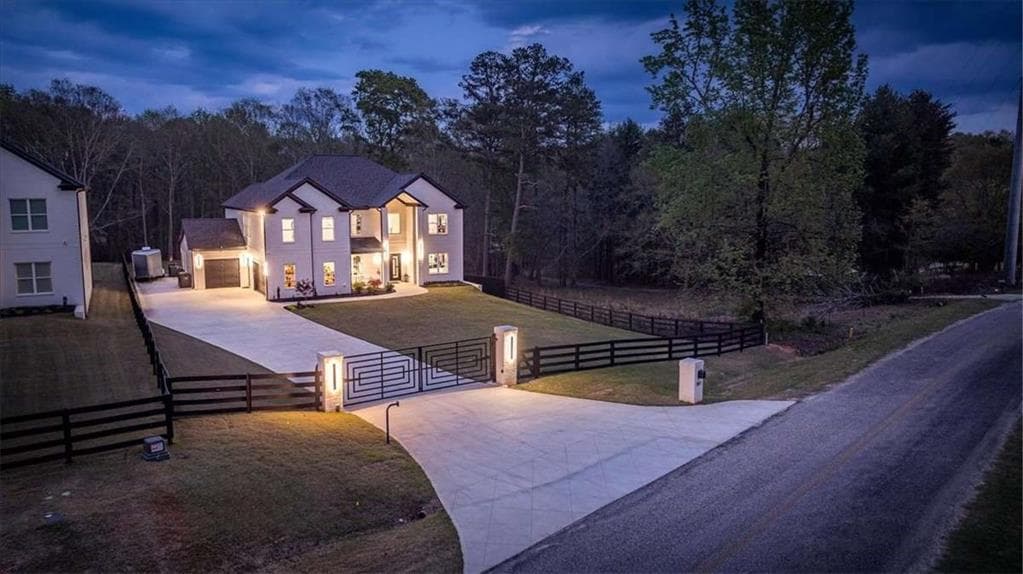 5 bedroom, 7 bathroom, 5,961 sq ft single family residence for sale at 1017 Fleeman Road, Hoschton, GA 30548