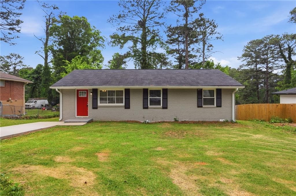 3 bedroom, 2 bathroom, 1,100 sq ft single family residence for sale at 3681 Daisy Drive, Decatur, GA 30032 — photo 1 of 32