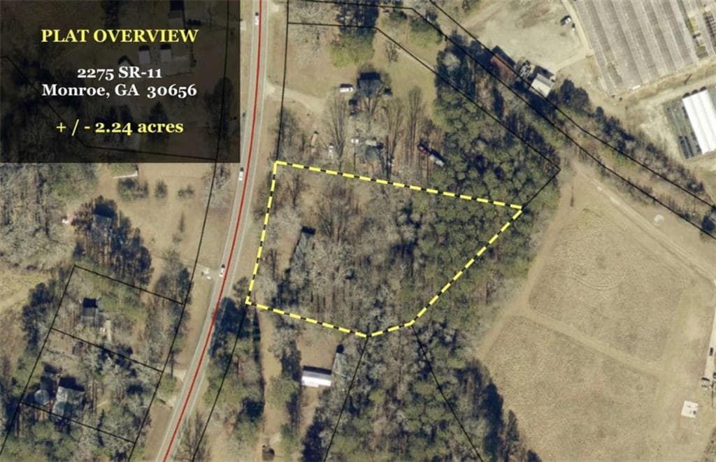 single family residence sold at 2275 Highway 11, Monroe, GA 30656