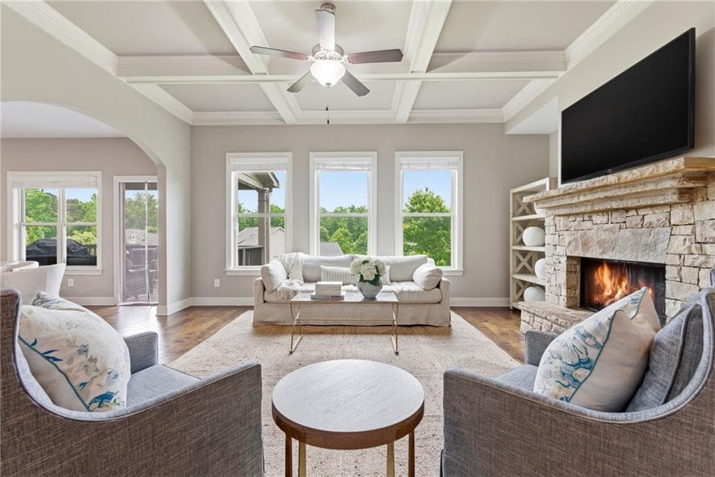5 bedroom, 4 bathroom, 3,989 sq ft single family residence for sale at 4010 Pinebrook Circle, Cumming, GA 30028 — photo 3