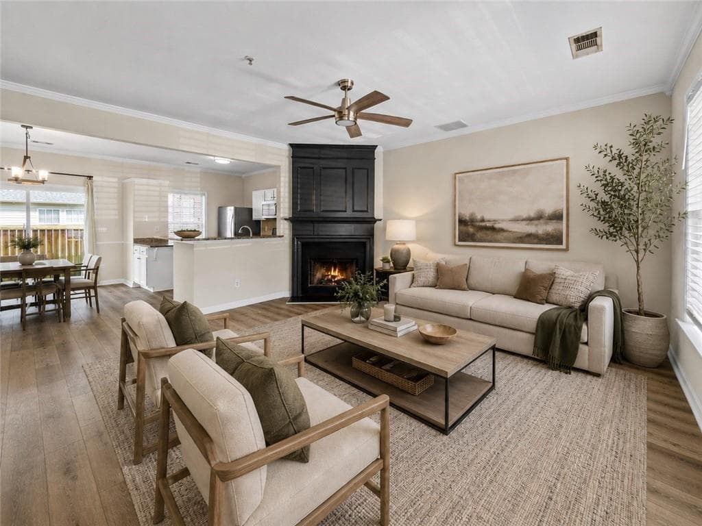 2 bedroom, 3 bathroom, 1,218 sq ft townhouse for sale at 2215 Kilmington Square, Alpharetta, GA 30009 — photo 3