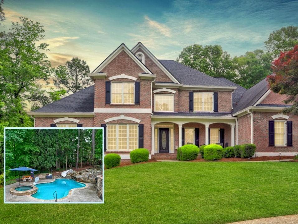 6 bedroom, 6 bathroom, 5,656 sq ft single family residence sold at 3004 Golf Crest Lane, Woodstock, GA 30189