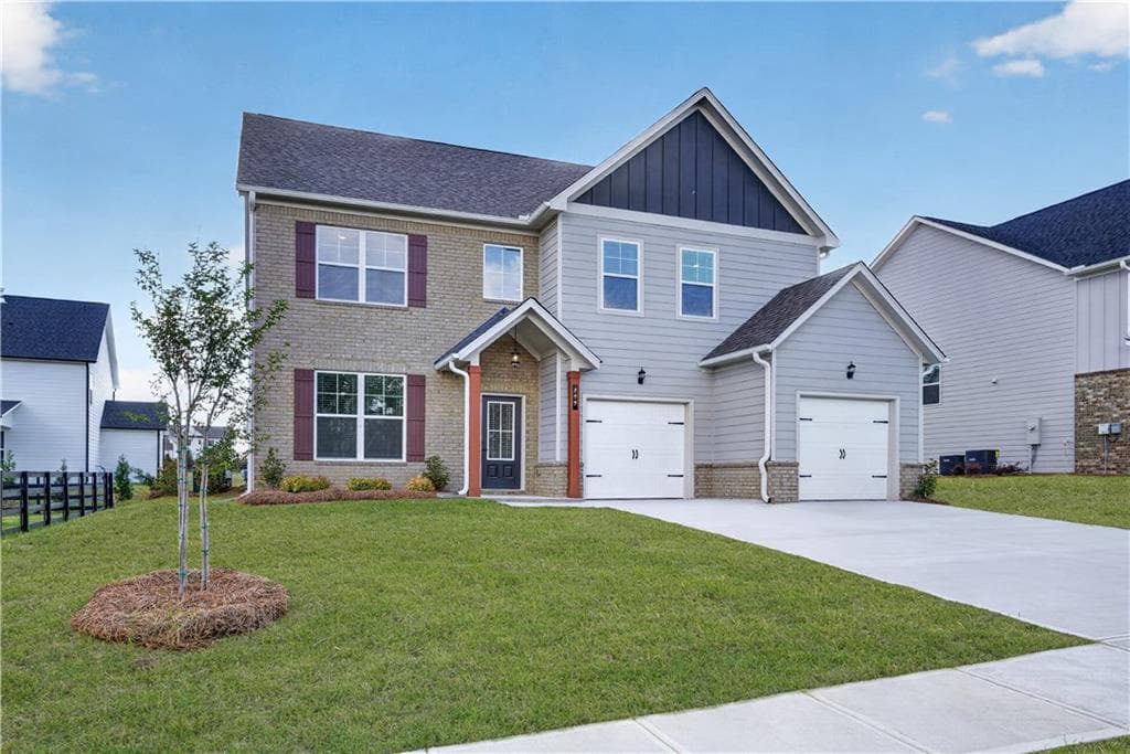 5 bedroom, 3 bathroom, 2,676 sq ft single family residence for sale at 407 Bass Circle LOT 36, Villa Rica, GA 30180 — photo 2
