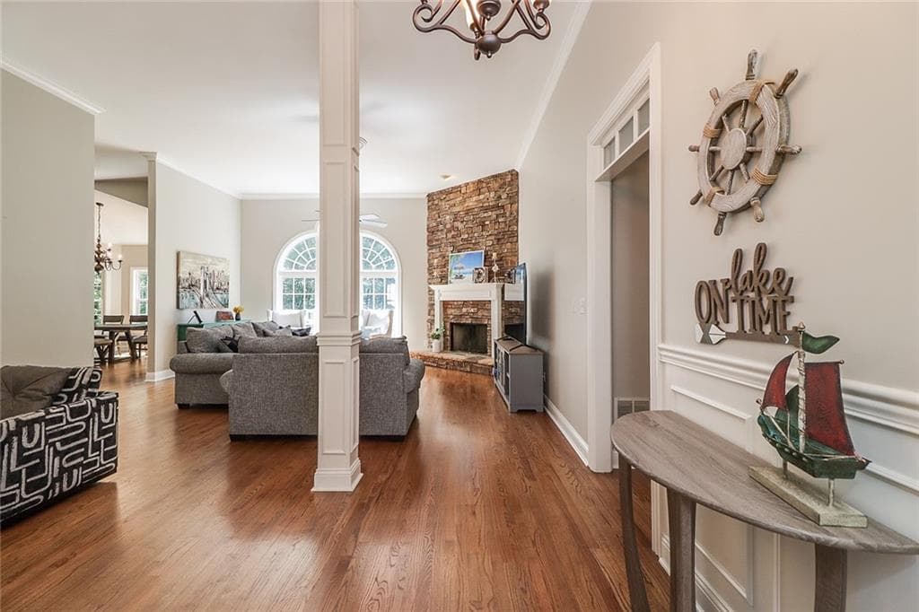 4 bedroom, 3 bathroom, 4,104 sq ft single family residence for rent at 6150 Six Mile Cove Road, Cumming, GA 30041 for $4,554 a month — photo 2