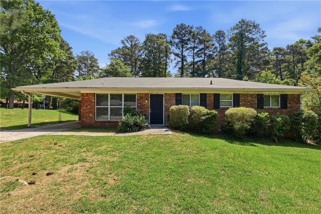 3 bedroom, 2 bathroom, 1,175 sq ft single family residence sold at 5900 Mallory Road, Atlanta, GA 30349