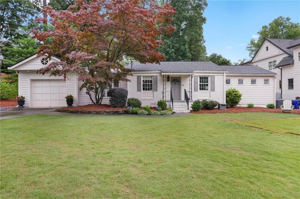 3 bedroom, 2 bathroom, 1,623 sq ft single family residence sold at 2631 N Thompson Road, Brookhaven, GA 30319